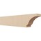 Ekena Millwork 4in. W x 6in. H x 28in. L Moab Woodgrain TimberThane Rafter Tail, Primed Tan RFTUR04X06X28MOARCPR - alternate 1